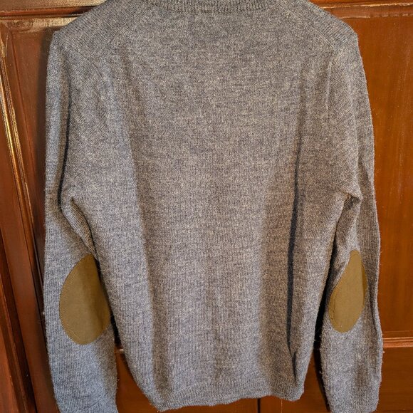 J Crew Rugged Elbow Patch Sweater - Picture 3 of 7